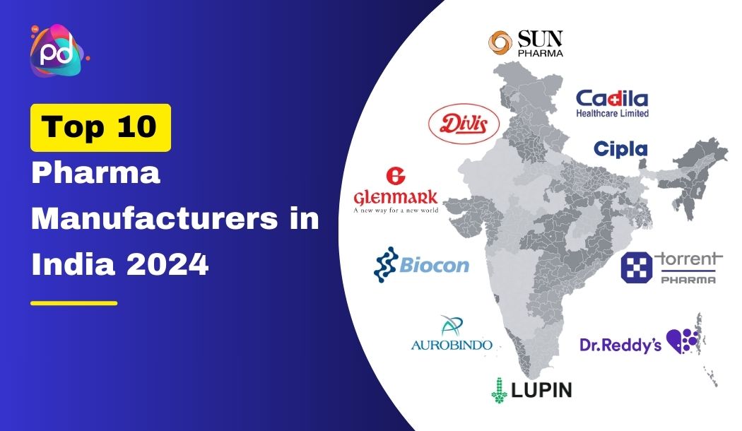 Top 10 Pharma Manufacturers in India 2024