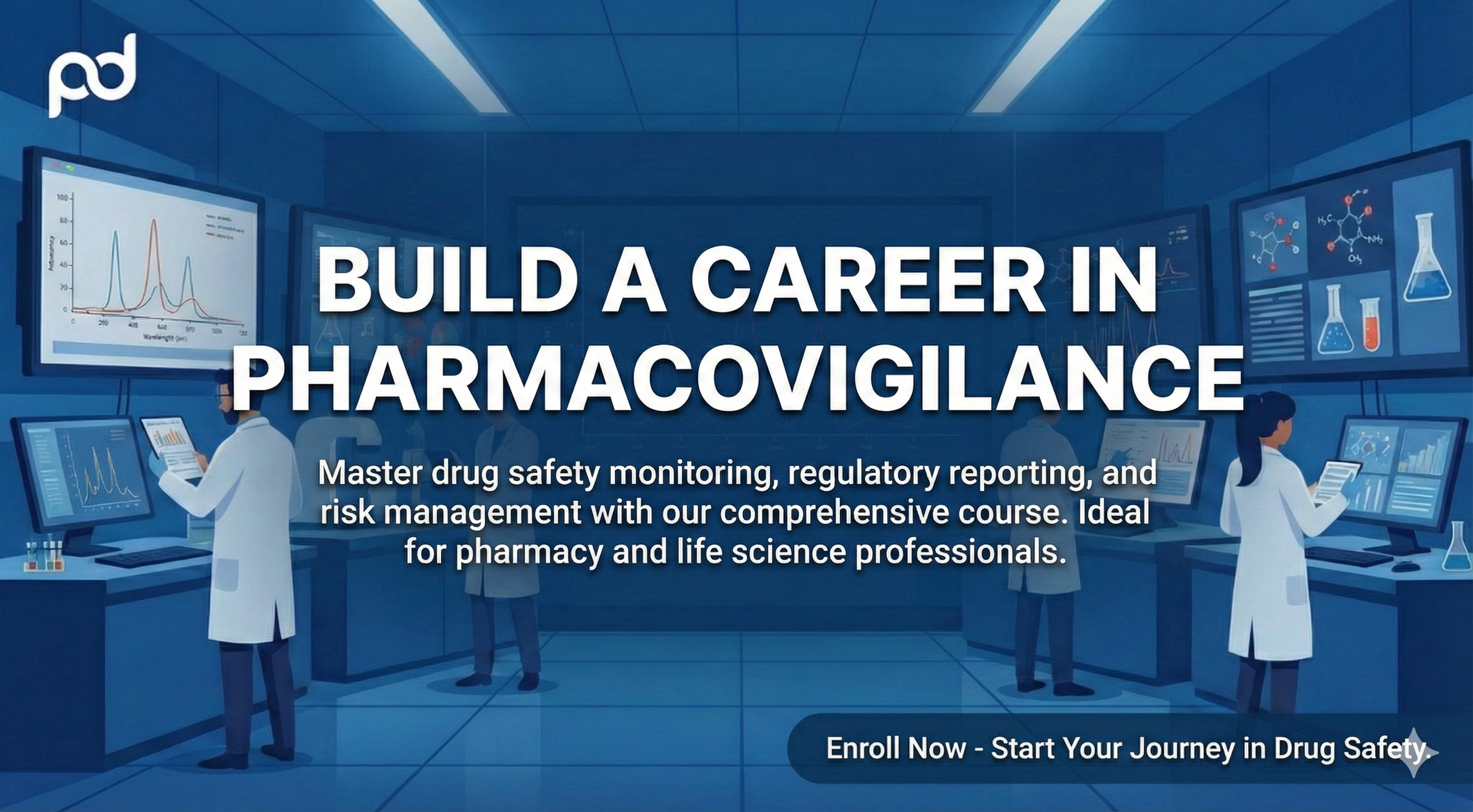 Build a Career in Pharmacovigilance Logo