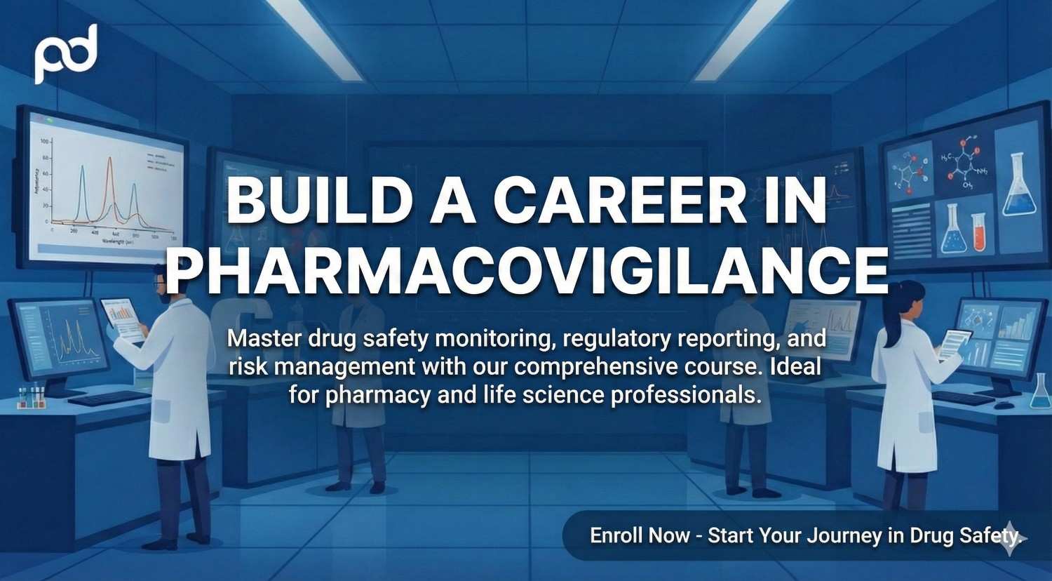 Build a Career in Pharmacovigilance Logo